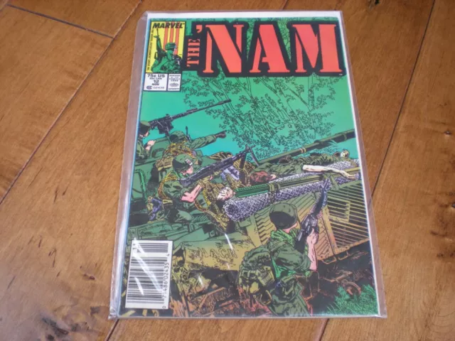 The 'Nam #12 (1987 Series) Marvel Comics 'Michael Golden Art' VF/NM