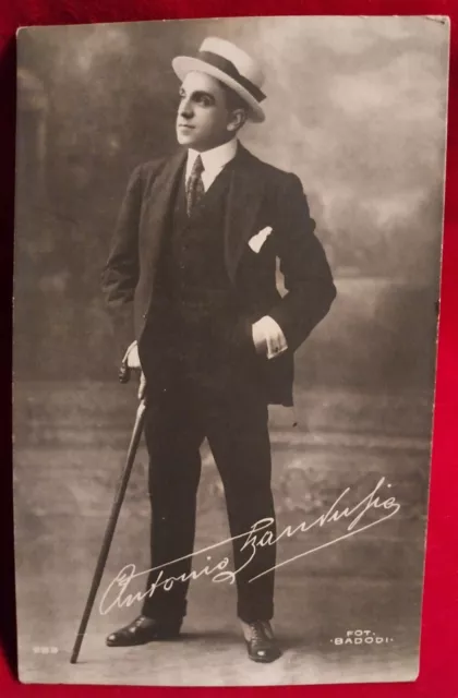 Cartolina Attore Antonio Gandusio
