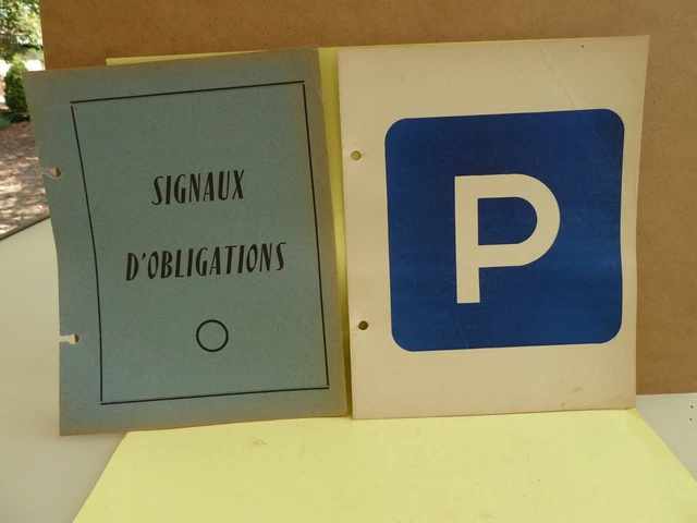 ANCIENNE FICHE SCOLAIRE Du Code De La Route EUR 3,00 - PicClick FR