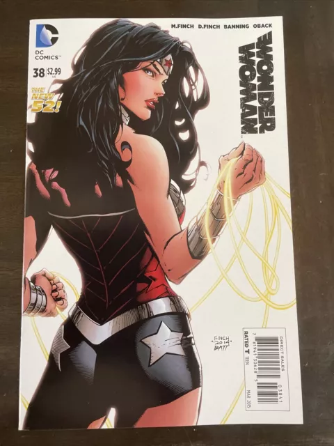 Wonder Woman #38 Nuevo 52 1:100 Variante Pinzón Dc Comics Casi Nuevo