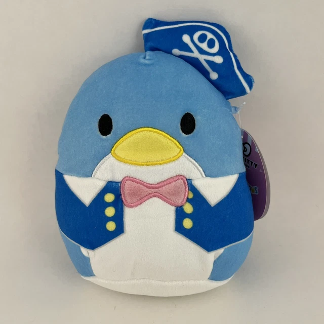 SQUISHMALLOW TUXEDO SAM Penguin Hello Kitty Sanrio Sailor Pirate Hat 7.