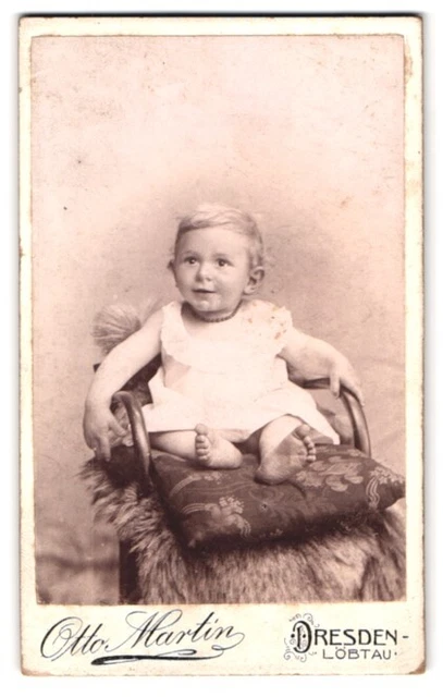 Fotografie Otto Martin, Dresden-Löbtau, Reisewitzerstrasse 18, Portrait süßes K