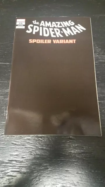 2023 MARVEL COMICS AMAZING SPIDER-MAN #26 SPOILER VARIANT NM Visit My eBay Store