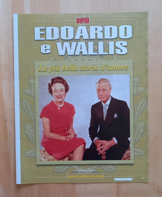 Italian Clipping Ritaglio 2020 EDOARDO E WALLIS Winsor 4° fascicolo 12 PAGINE