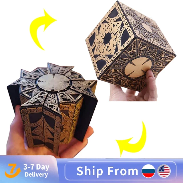 1:1 Hellraiser Cube Puzzle Box Moveable Lament Terror Film Serie Puzzle Box Cube