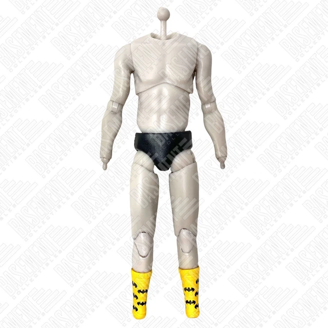 Mezco One:12 The Joker - Body Buck w/ Yellow Batman Logo Socks 1:12 Scale Fodder