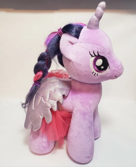 My Little Pony Build A Bear 16" Princess Twilight Sparkle Purple Unicorn Plush