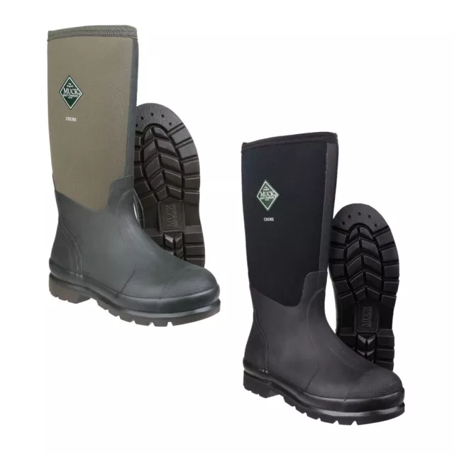 MUCK BOOTS MENS Chore Classic High Warm Breathable Wellington Boot £133 ...