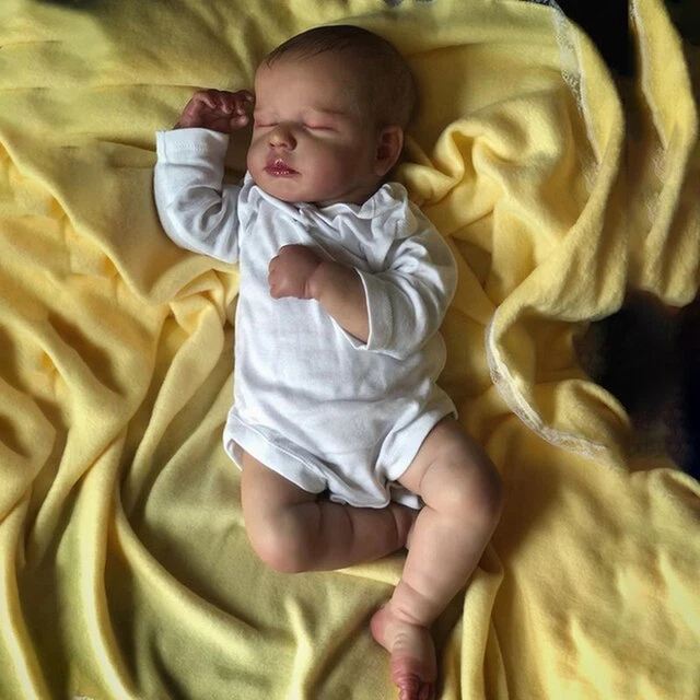 Handmade Reborn Baby Dolls with Soft Cloth Body - Realistic Boy and Girl Newborn