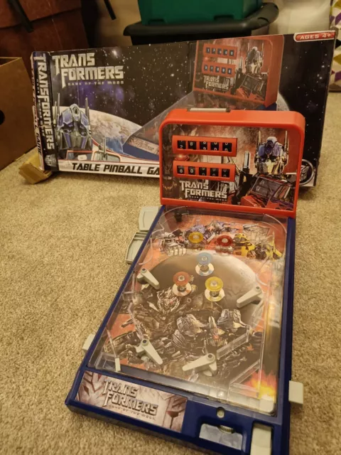 Transformers Dark Of The Moon Pinball Table (Not Working)