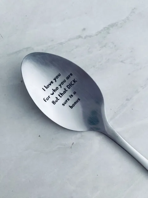 Novelty, funny, rude, tea spoon gift, 1pc, Funny spoon.