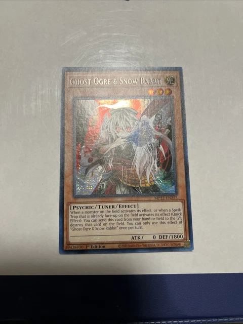 YU-GI-OH! TCG GHOST Ogre & Snow Rabbit Mp22 1st Edition... $3.70 ...