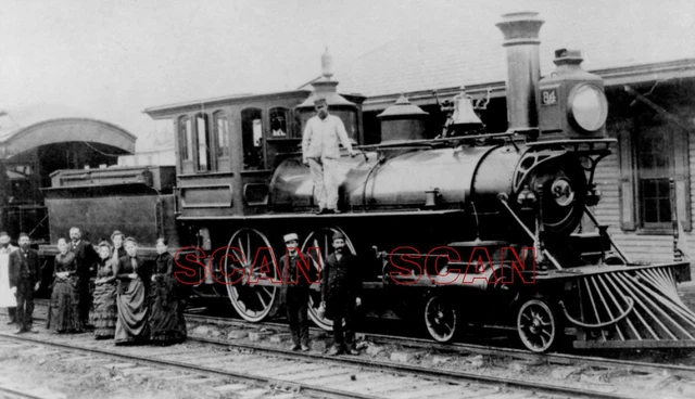 2D318 2NDGEN RP 1870s/1960s LEHIGH VALLEY RAILROAD 440 LOCO #84 ' ANTHRACITE '