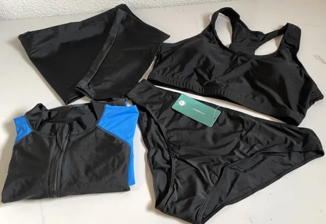 Icelakewhale Rashguard UPF 50 Protection Damen Langarmshirt Wassersport Jacke