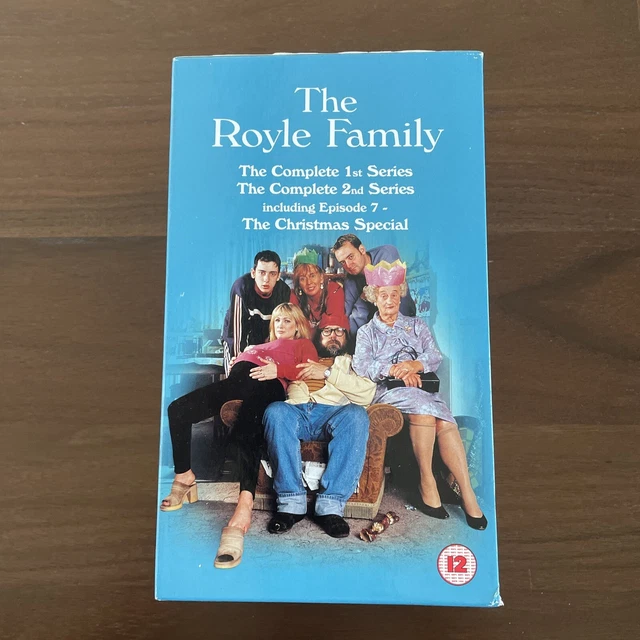 THE ROYLE FAMILY Series 1 & 2 & Xmas VHS Box Set HMV Exclusive, British