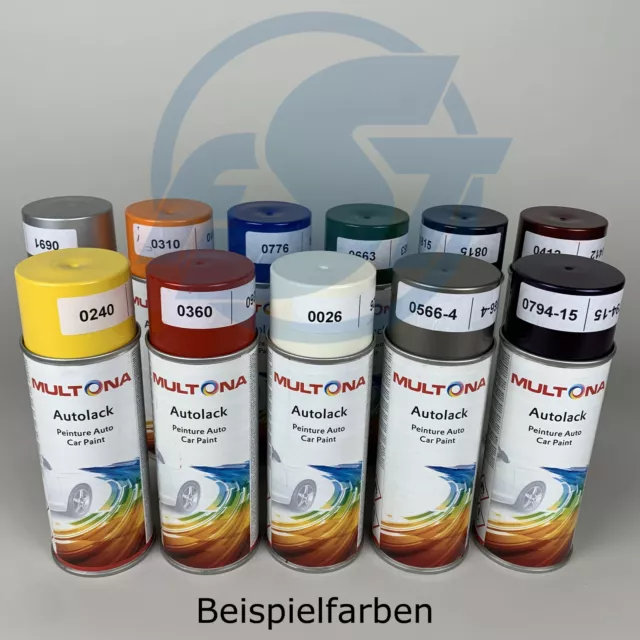 Multona Autolack Spray 400ml Farbspray Lackspray Lackdose Graffiti Farben ab0600