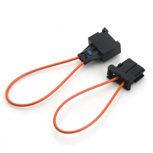 2x MOST Fiber Optic Loop Cable Plug Connector Fits Audi BMW Mercedes Porsche UK