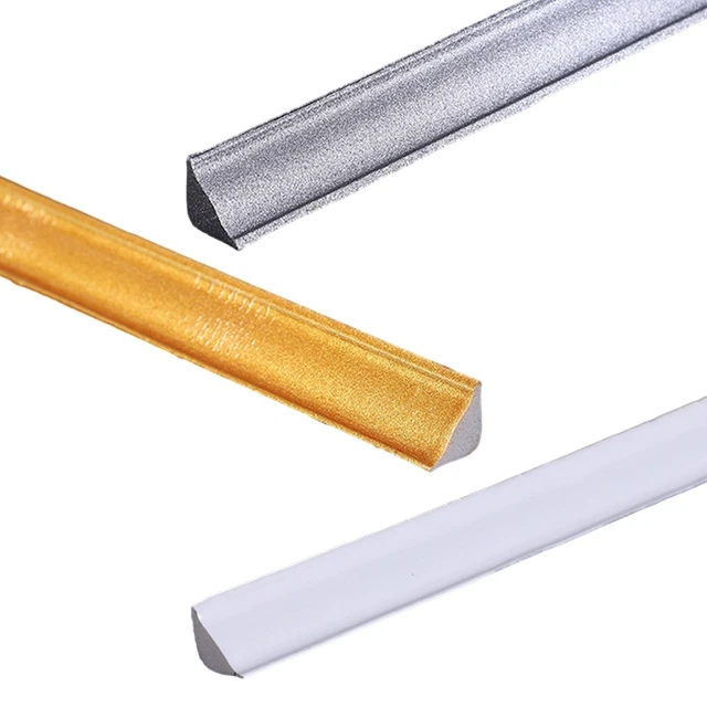 Striscia sigillante gap striscia decorativa linea morbida strisce sigillanti 3D 5M argento bianco