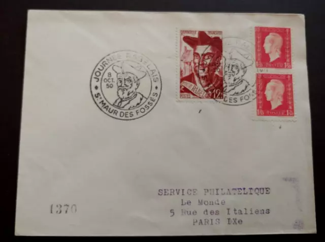 1950 St Maur Des Fosses Cover France Frankreich