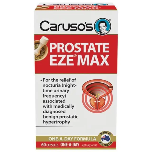 Caruso's Natural Health Prostate EZE MAX 60 Caps ::Once a Day Tablet::