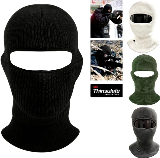 thumbnail interactive-video image 1 of Thermal Balaclava – Grey – Thinsulate – SAS Style – Knitted Face Mask – One Size – Speed MaxX Ltd 1 of 2