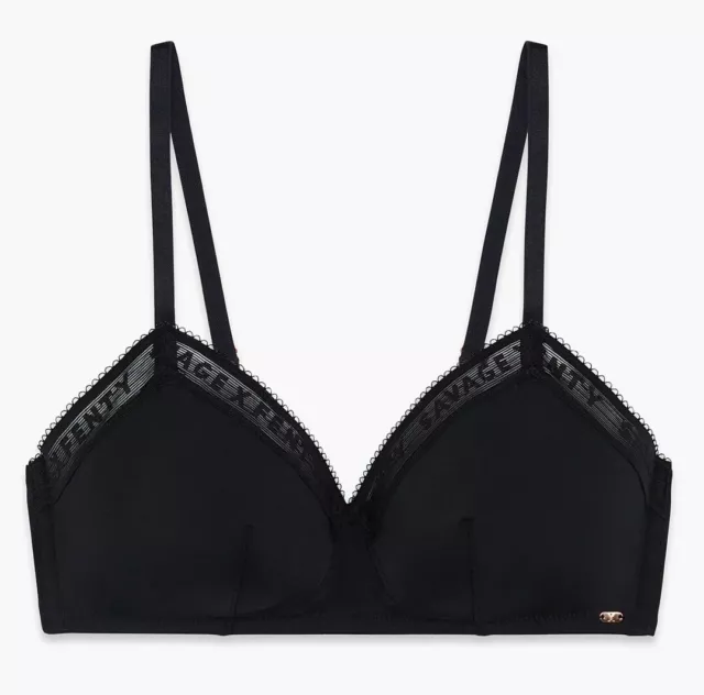 SAVAGE X FENTY Curvy Lace and Mesh Gray Triangle Wire Free Bralette Women's  1X £19.13 - PicClick UK
