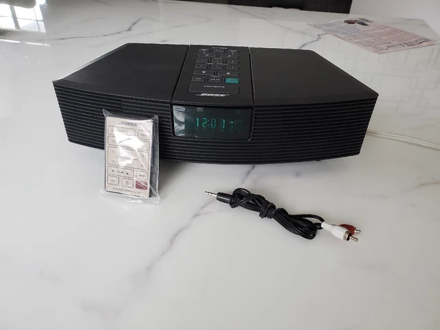 BOSE WAVE RADIO AWR1-1W Black, REFURBISHED W Remote Control SUPER CLEAN Warranty BOSE WAVE RADIO AWR1-1W Black, REFURBISHED W Remote Control SUPER CLEAN Warranty