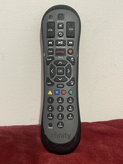 Comcast Remote Comcast Xfinity XR2 Black Remote Control Replacement For ...