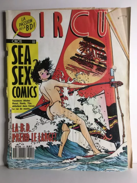 J2 - Circus 111 - La Passion De La Bd - Sea Sex Comics - Magazine Revue