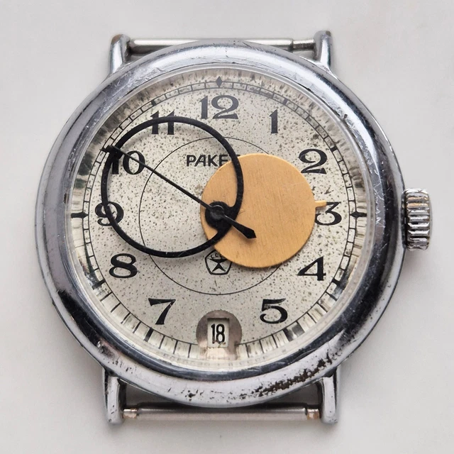 Montre Vintage MEDEA 34mm Des Années 1950 - Aiguilles Bleues, Suisse, ALFA GK10