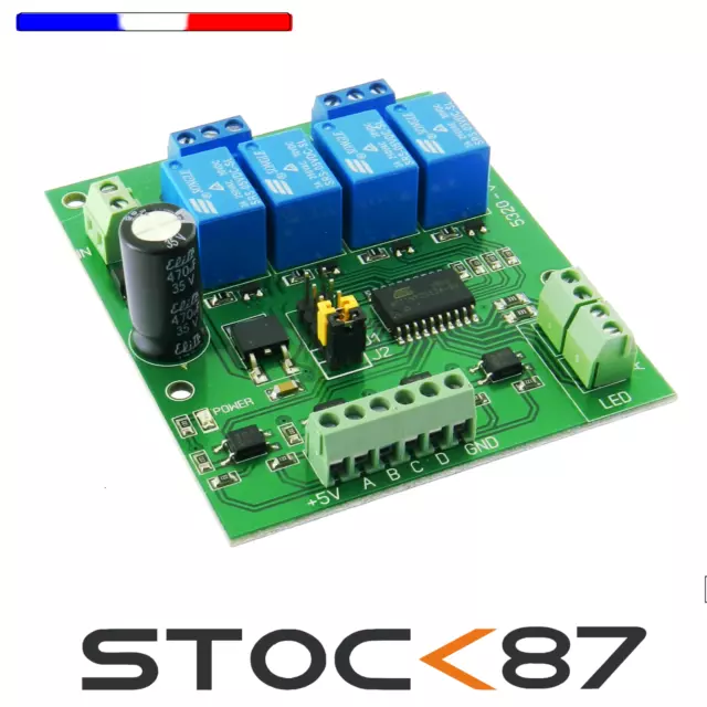 5320# module commande 2 aiguillages avec indication de position  - jouef - Roco