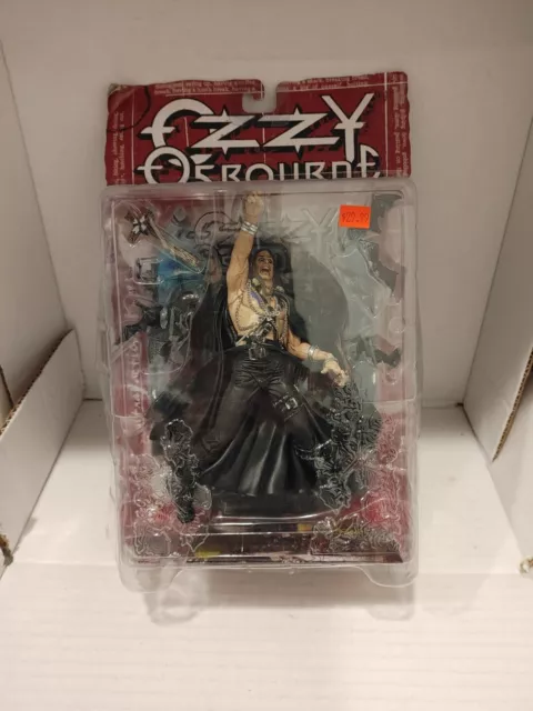 Mcfarlane Ozzy Osbourne With Headless Bat Action Figure New Box Dmg