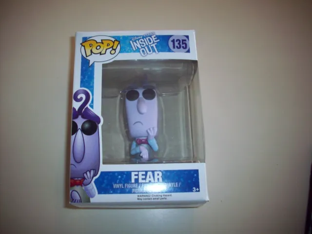 Funko Pop 135 Disney Pixar Inside Out ~ Fear