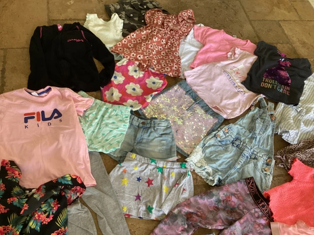 Pacchetto abbigliamento estivo enorme per ragazze 7-8 anni, 45+ articoli 2