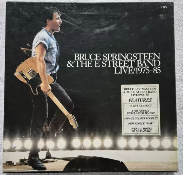 Bruce Springsteen & The E Street Band Live 1975-85 ... 5 LP Boxset (CBS)