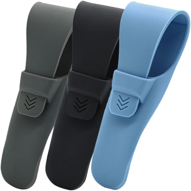 3 piezas afeitadora de silicona protección de cobertura cuchilla de afeitar de seguridad varilla de afeitar - cubierta
