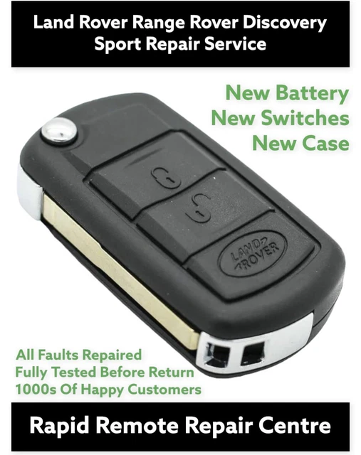 DISCOVERY 3 KEY Fix Land Rover Remote Repair Service Range Rover Sport Battery £23.99 PicClick UK