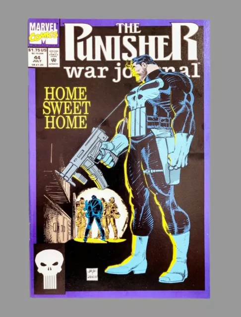The Punisher War Journal  Comic Book Vol 1 #44 Marvel Comics 1992