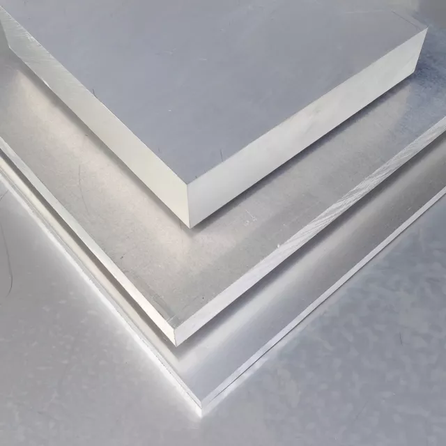 3-5mm Aluminium Blech Platte AlMg Alublech Aluplatte Feinblech Zuschnitt  wählbar