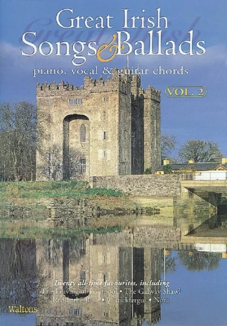 Great Irish Songs & Ballads Volume 2 MUSIC BOOK PIANO/VOCAL/GUITAR CHORDS NEW