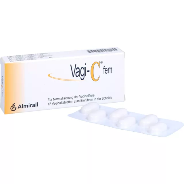 Vagi-C fem Vaginaltabletten zur..., 12.0 St. Tabletten 2820167 3