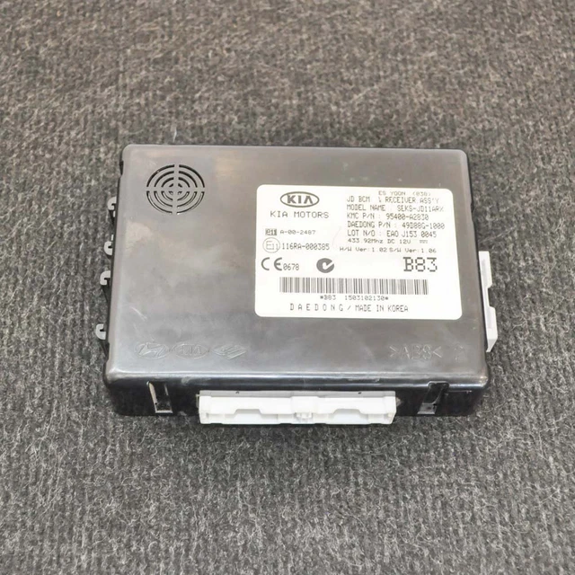 Boîtier ECU KIA Picanto 2015 MK2 - Référence 95800-1Y100, Occasion, Origine Corée