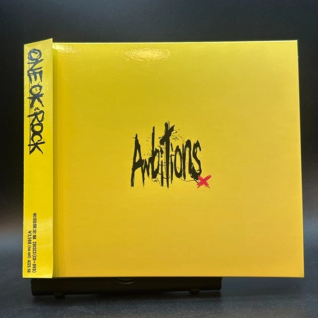 ONE OK ROCK / Ambitions limited edition 2017 Japan OBI CD+DVD EUR