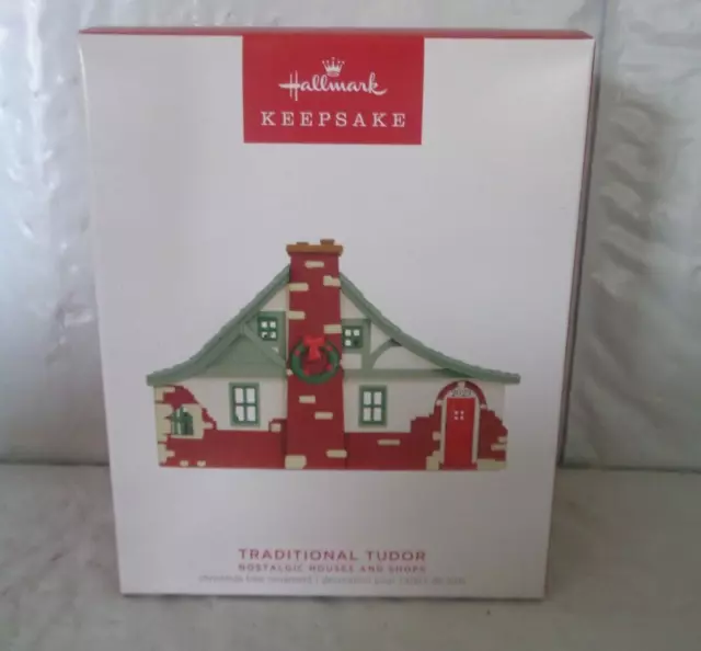 2023  Hallmark - Traditional Tudor Ornament - Nostalgic Houses & Shops