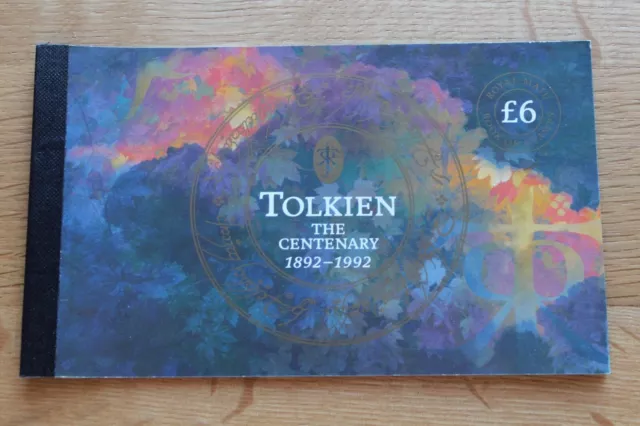 GB 1992 SG DX14 JRR Tolkien Birth Centenary Prestige Booklet  - FV £7.09