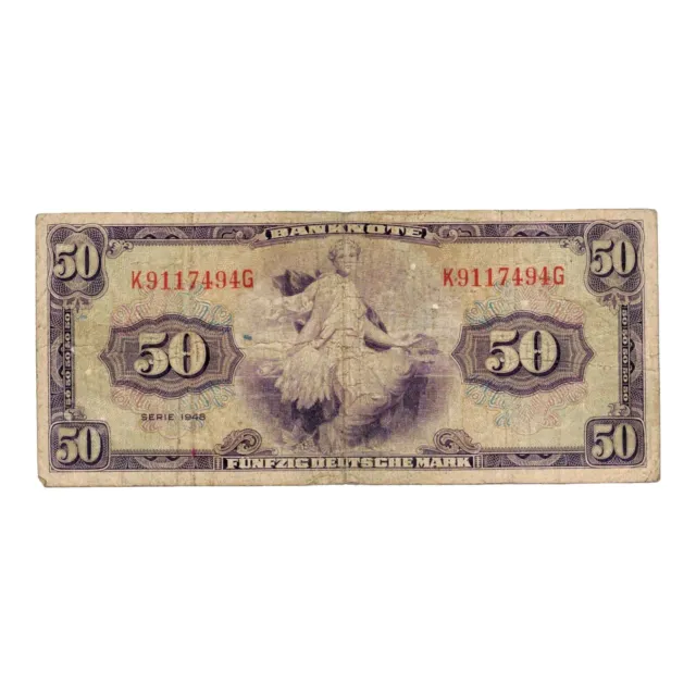 Allemagne - billet 50 deutsche mark 1948 RFA - TB - P.07 - papier monnaie