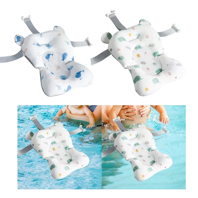 Coussin de bain pour bébé Coussin de bain nouveau-né Oreiller de siège de