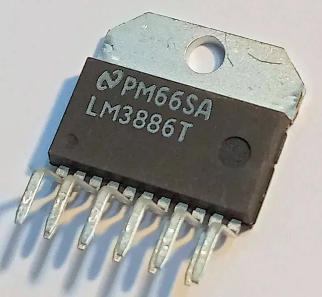 LM3886T 68W Power Amplifier IC With Mute New Old Stock