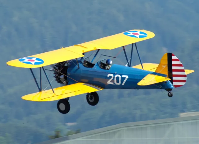 1/3 Scale STEARMAN PT-17  RC Giant Scale Model AIrplane Printed Plans