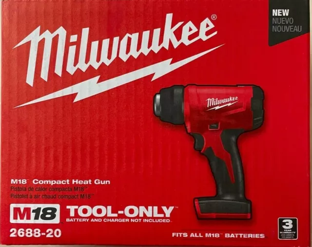 Milwaukee M18 Compact Heat Gun (Bare Tool)